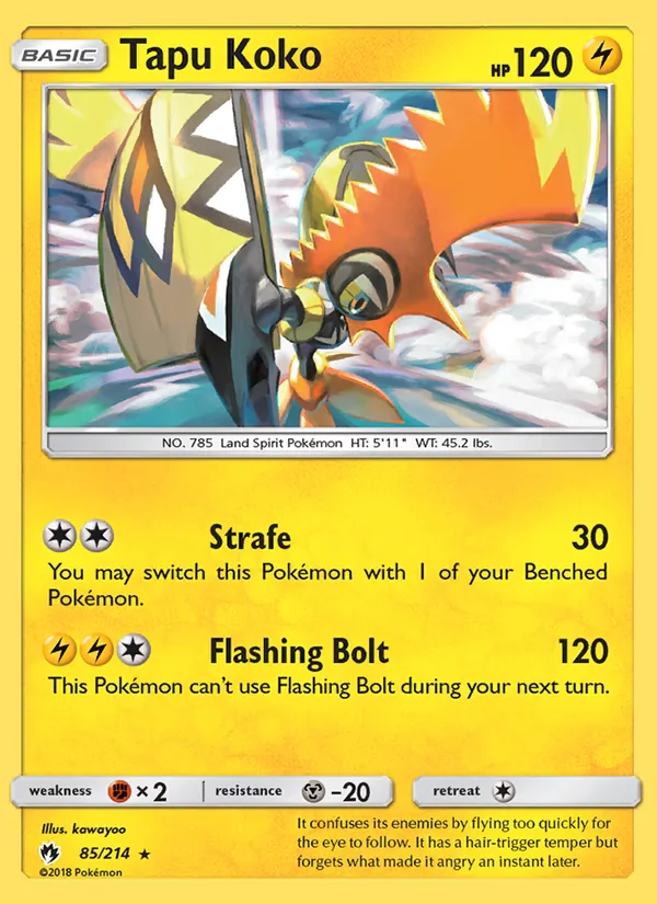 Tapu Koko – Lost Thunder 85