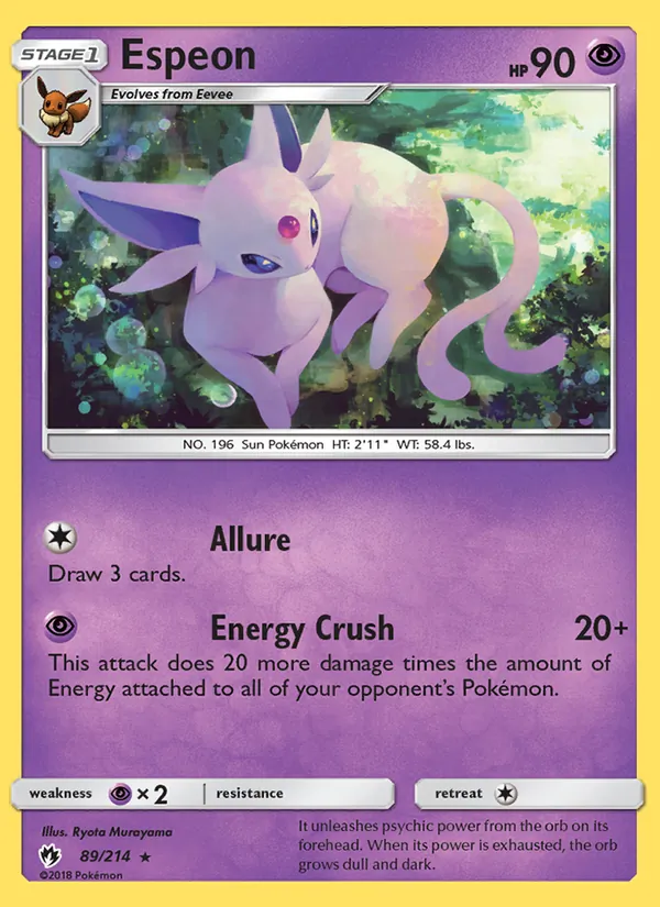 Espeon – Lost Thunder 89
