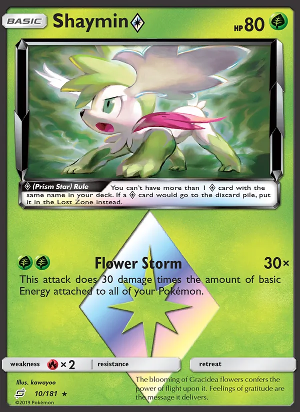 Shaymin ◇ – Team Up 10