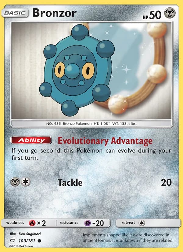 Bronzor – Team Up 100