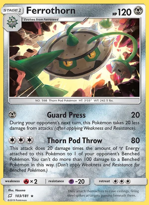 Ferrothorn – Team Up 103