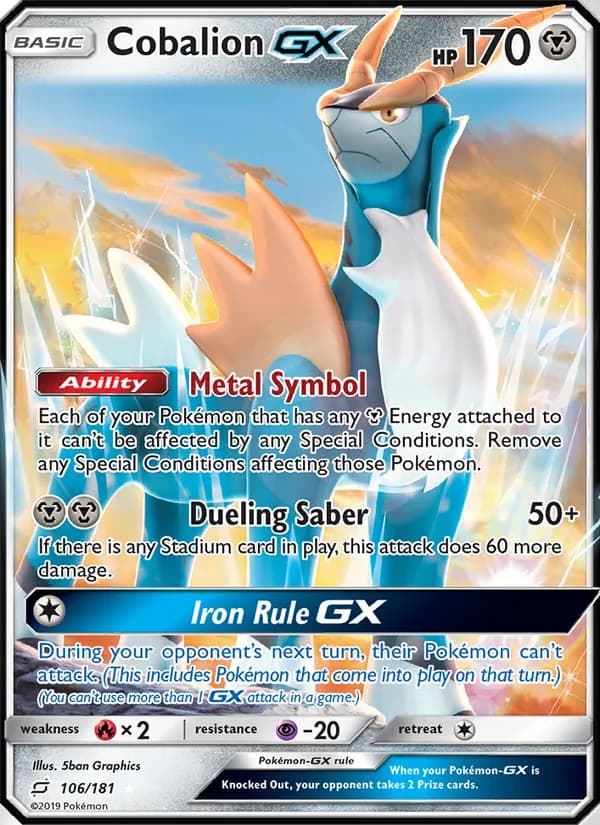 Cobalion GX – Team Up 106