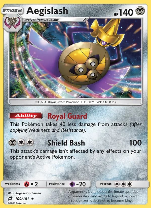 Aegislash – Team Up 109