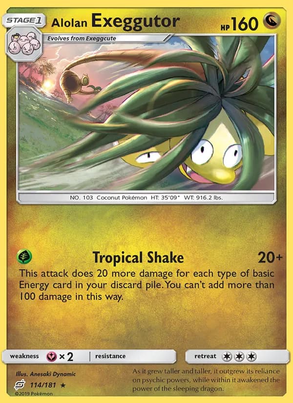 Alolan Exeggutor – Team Up 114