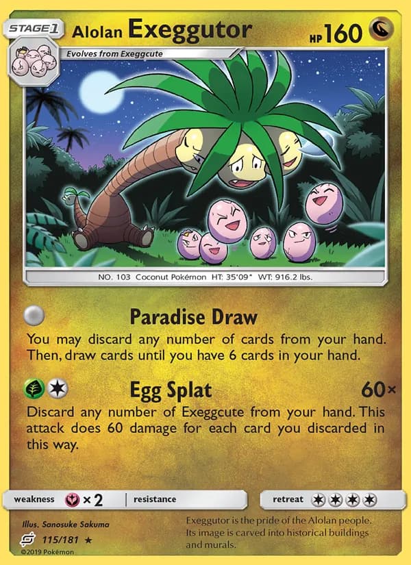 Alolan Exeggutor – Team Up 115