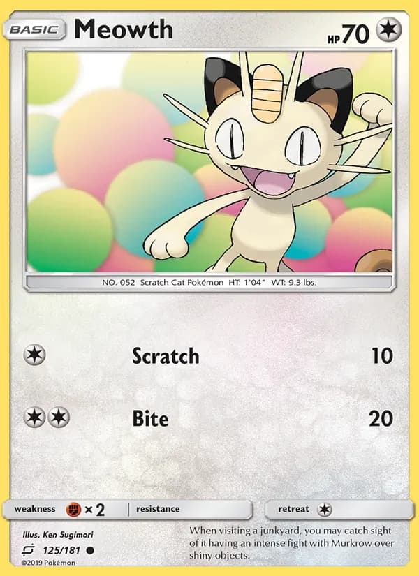 Meowth – Team Up 125