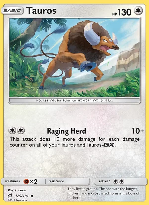 Tauros – Team Up 129