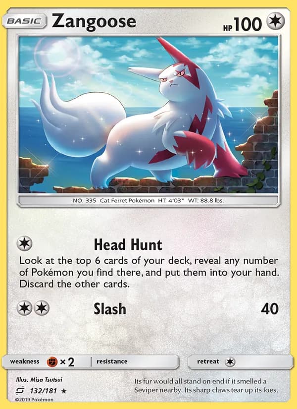 Zangoose – Team Up 132