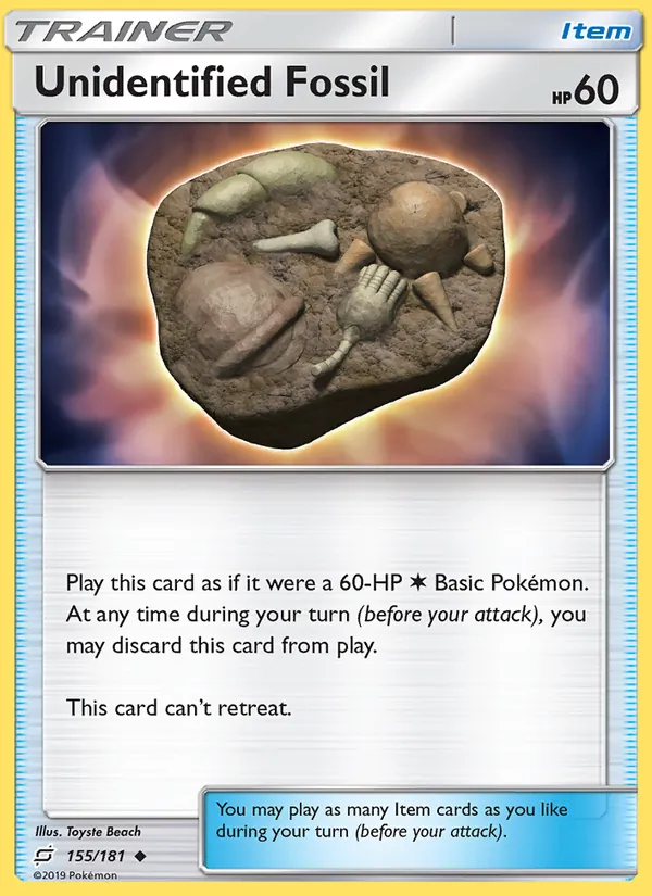 Unidentified Fossil – Team Up 155