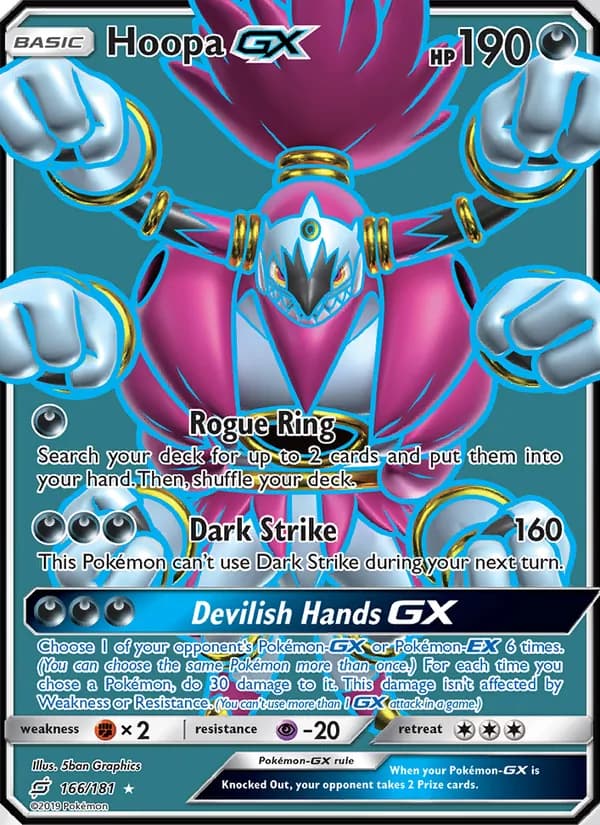 Hoopa GX – Team Up 166
