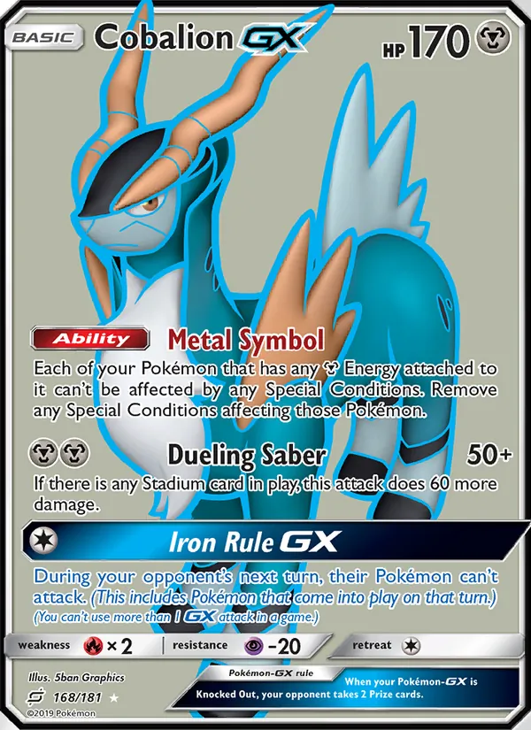 Cobalion GX – Team Up 168