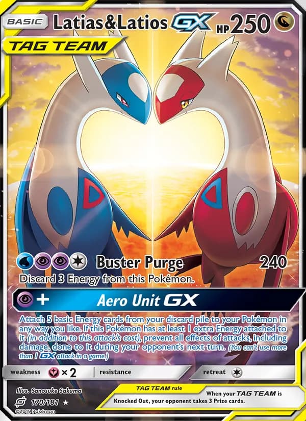 Latias & Latios GX – Team Up 170