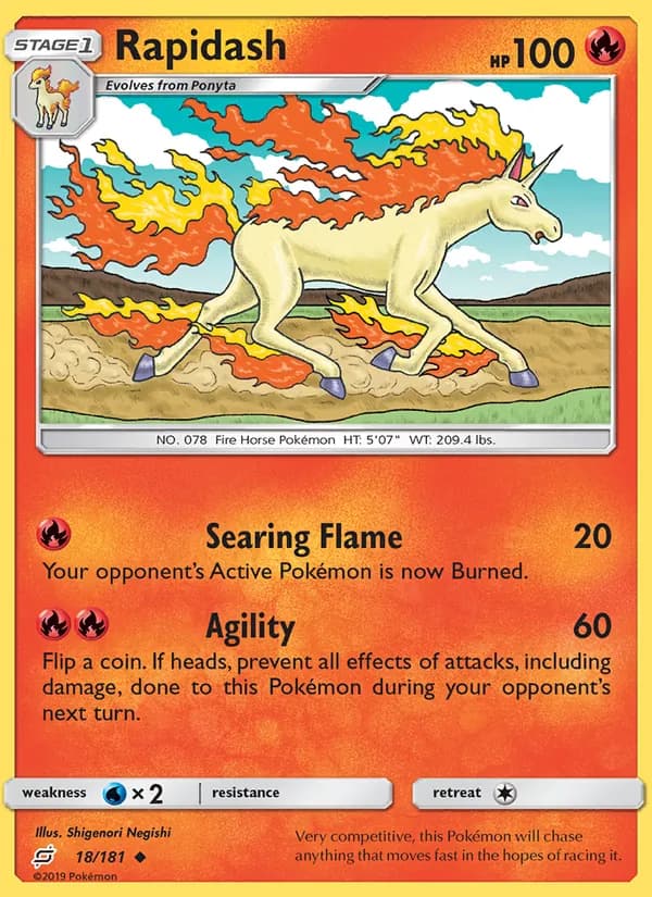 Rapidash – Team Up 18