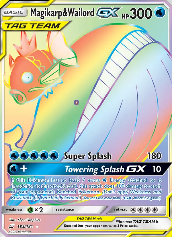 Magikarp & Wailord GX – Team Up 183