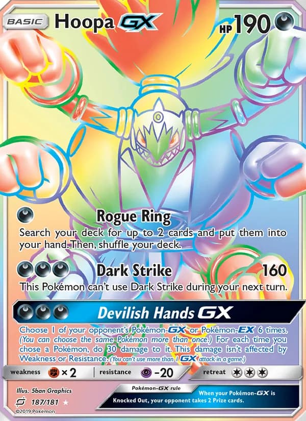 Hoopa GX – Team Up 187