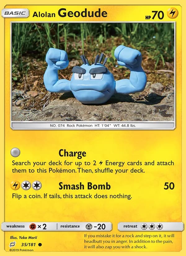 Alolan Geodude – Team Up 35