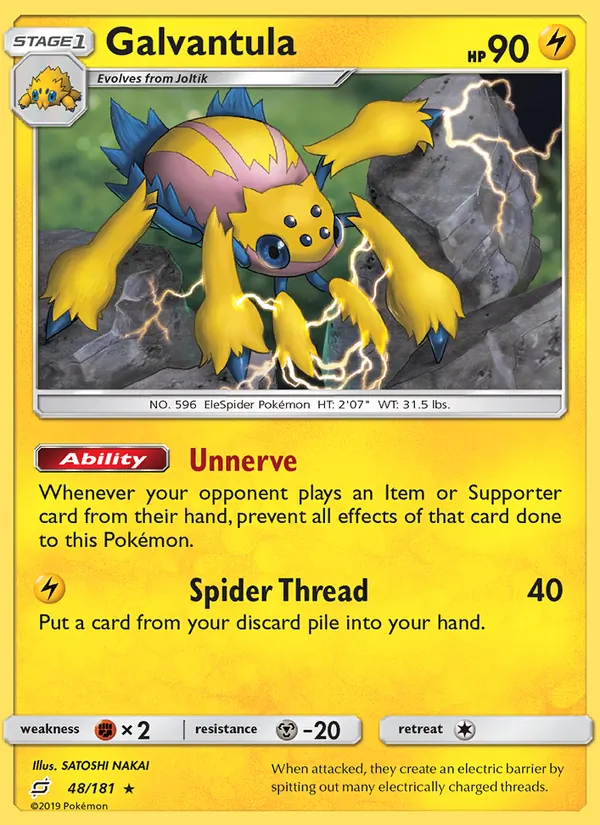Galvantula – Team Up 48
