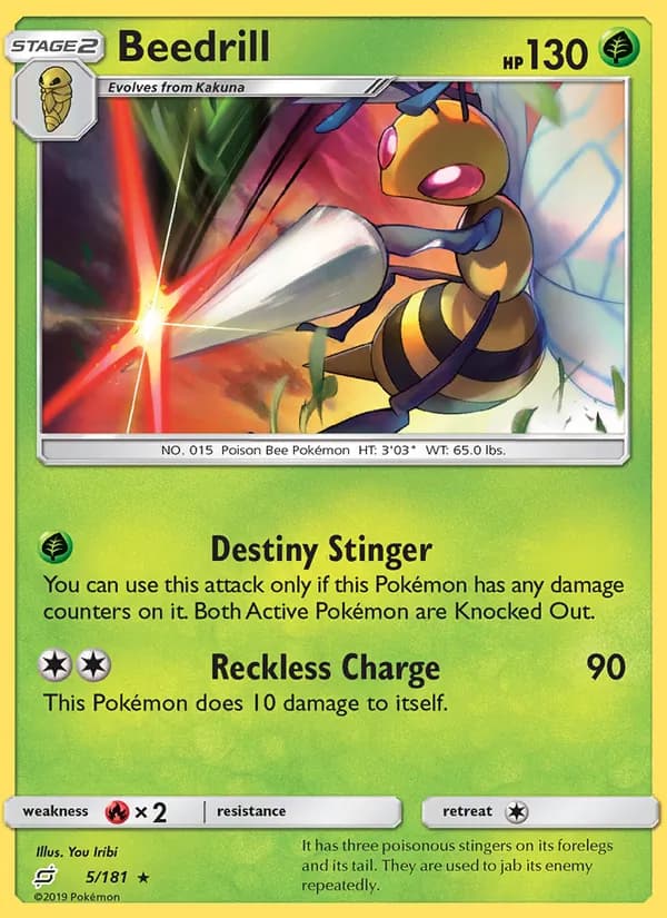 Beedrill – Team Up 5