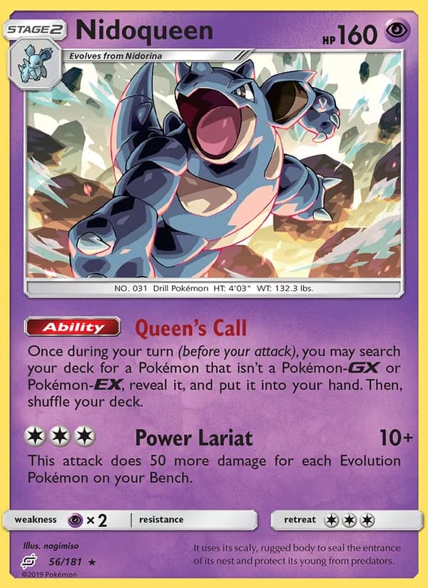 Nidoqueen – Team Up 56