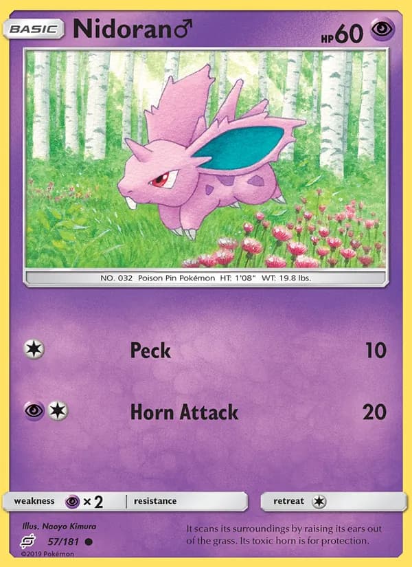 Nidoran♂ – Team Up 57