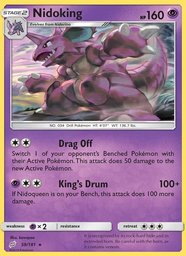 Nidoking – Team Up 59