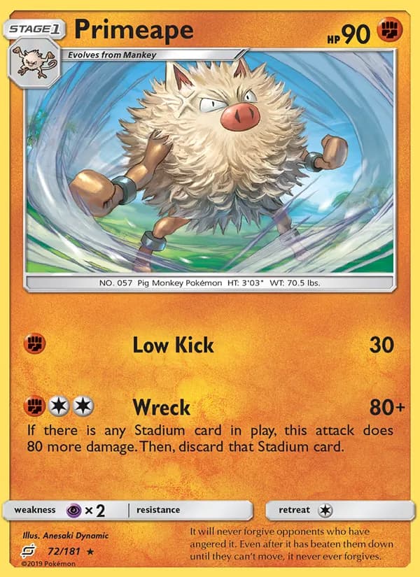 Primeape – Team Up 72