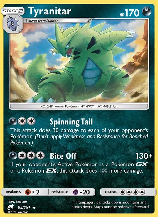 Tyranitar – Team Up 85
