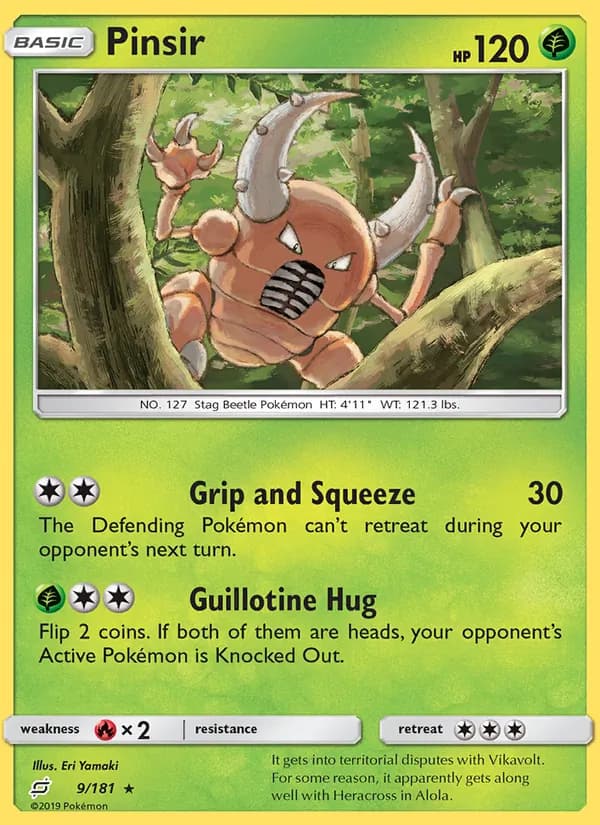 Pinsir – Team Up 9