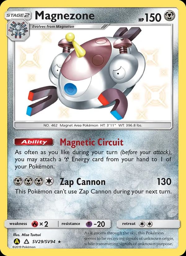 Magnezone – Hidden Fates Shiny Vault SV29