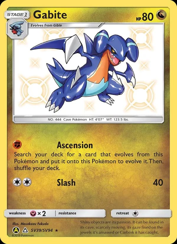 Gabite – Hidden Fates Shiny Vault SV39