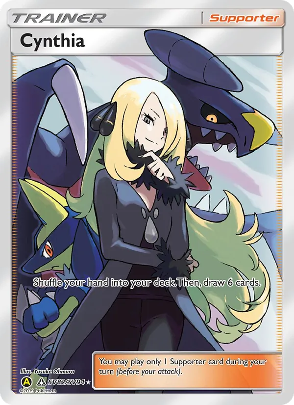 Cynthia – Hidden Fates Shiny Vault SV82