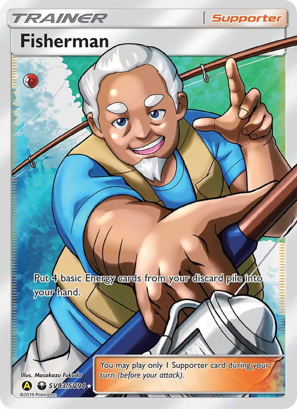 Fisherman – Hidden Fates Shiny Vault SV83