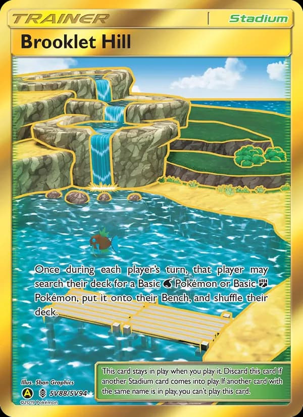 Brooklet Hill – Hidden Fates Shiny Vault SV88