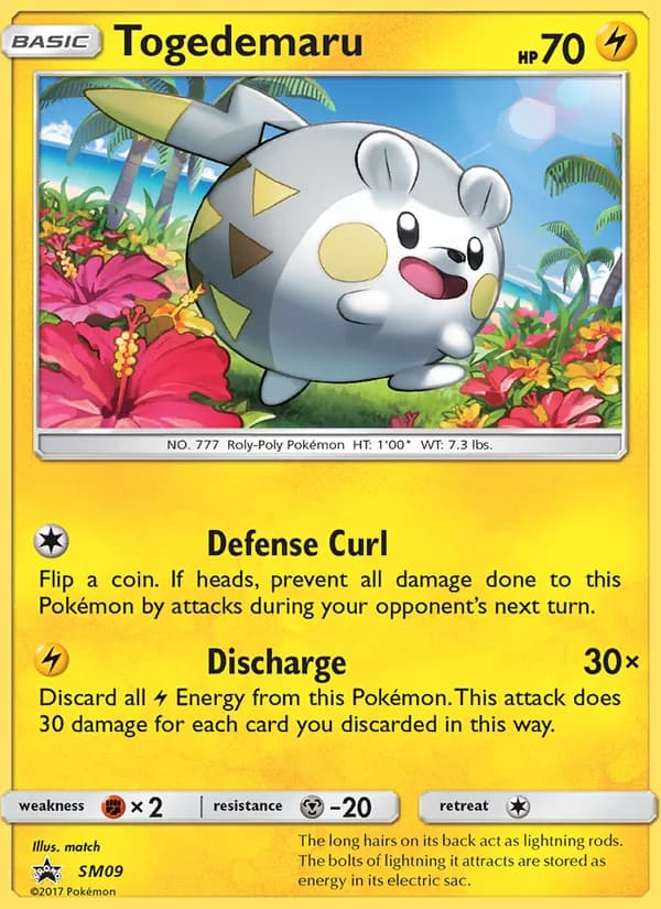 Togedemaru – SM Black Star Promos SM09