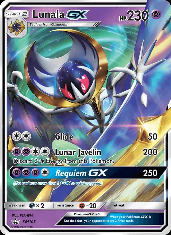 Lunala GX – SM Black Star Promos SM103
