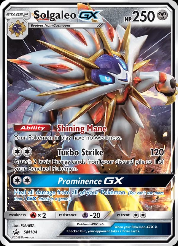 Solgaleo GX – SM Black Star Promos SM104