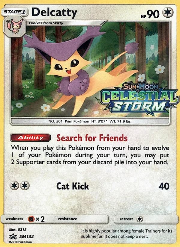 Delcatty – SM Black Star Promos SM132