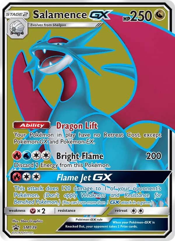 Salamence GX – SM Black Star Promos SM139