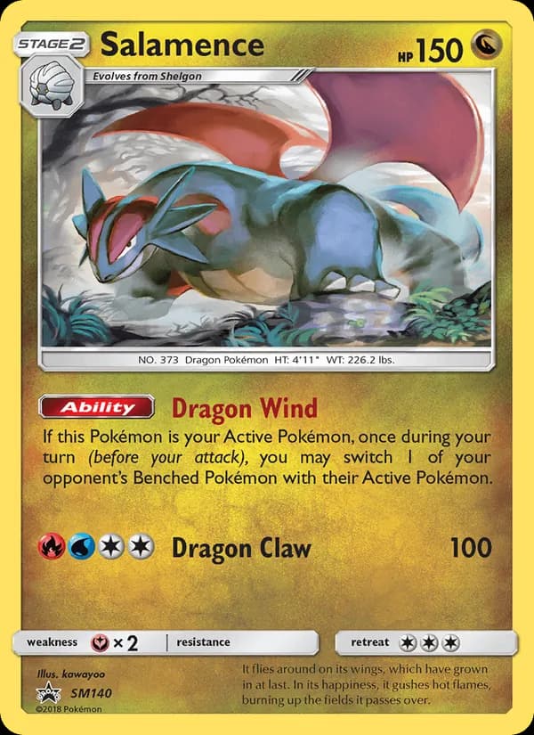Salamence – SM Black Star Promos SM140