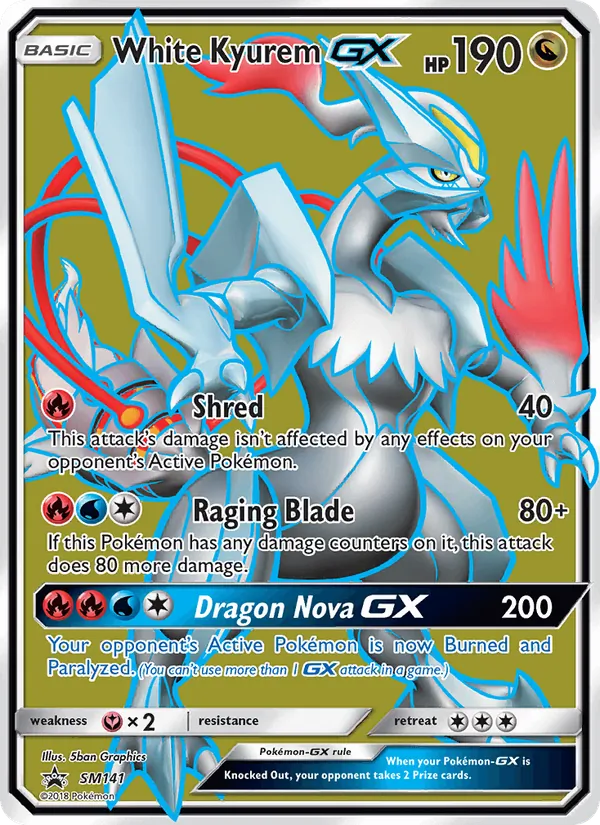 White Kyurem GX – SM Black Star Promos SM141