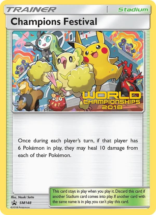 Champions Festival – SM Black Star Promos SM148