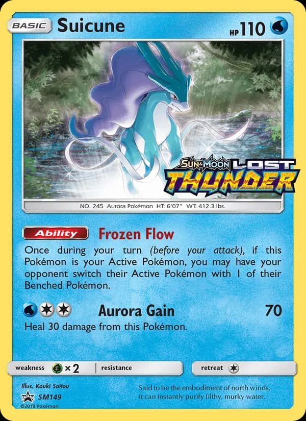 Suicune – SM Black Star Promos SM149
