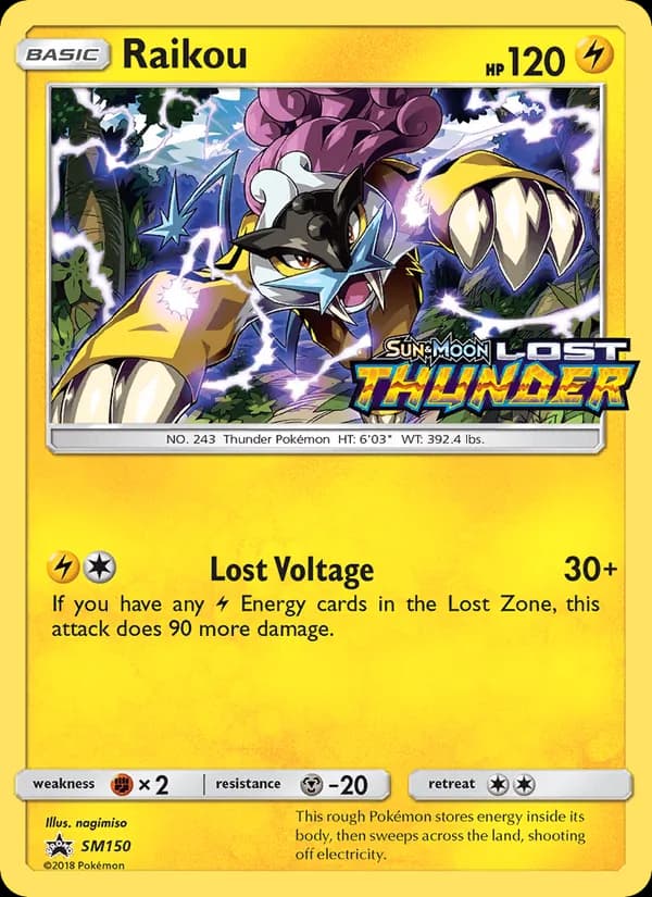 Raikou – SM Black Star Promos SM150