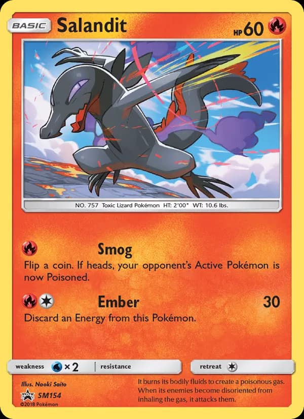 Salandit – SM Black Star Promos SM154