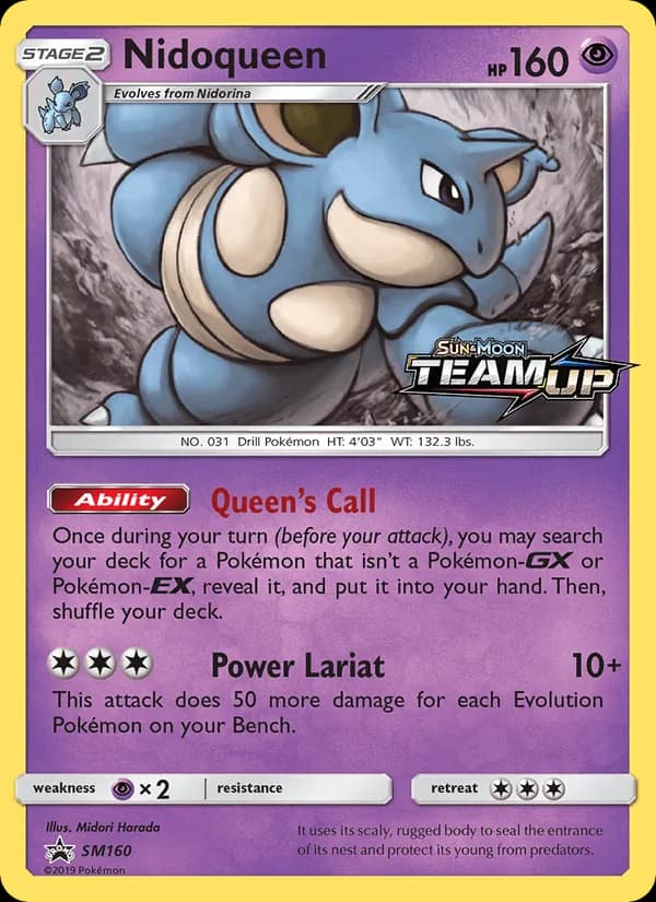 Nidoqueen – SM Black Star Promos SM160