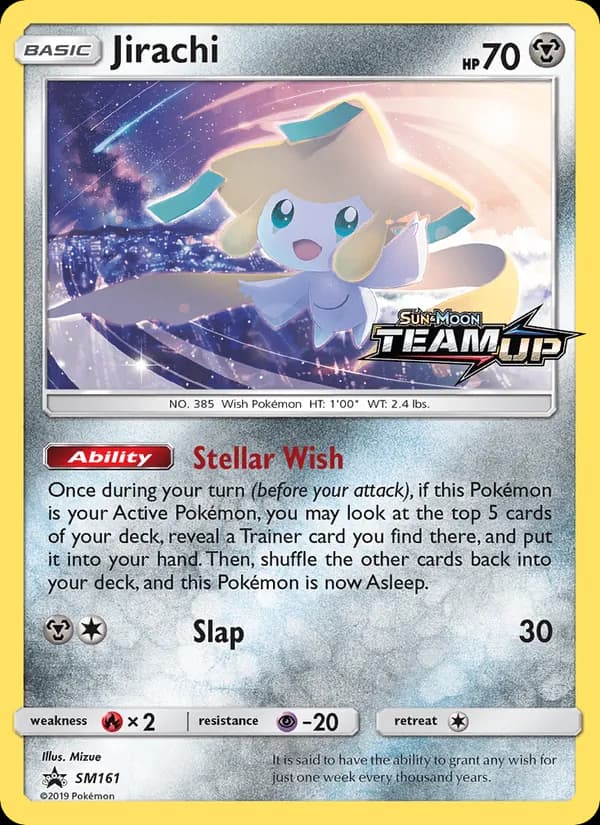 Jirachi – SM Black Star Promos SM161