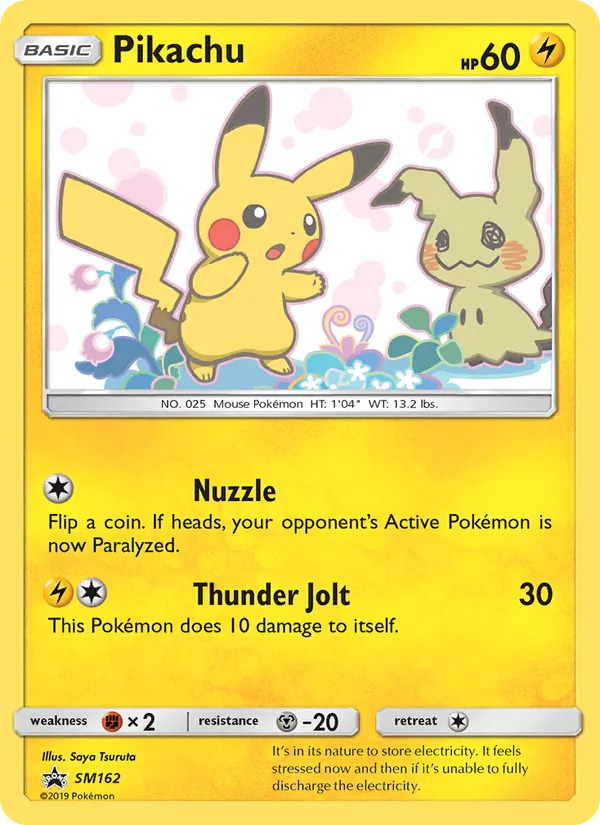 Pikachu – SM Black Star Promos SM162