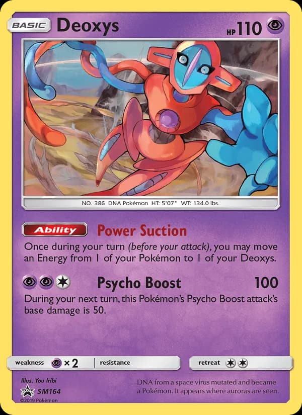 Deoxys – SM Black Star Promos SM164