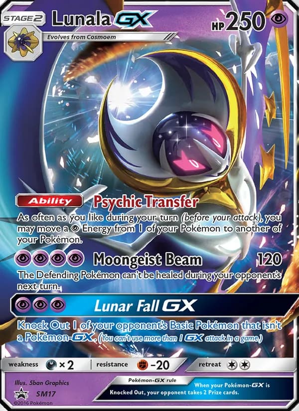 Lunala GX – SM Black Star Promos SM17