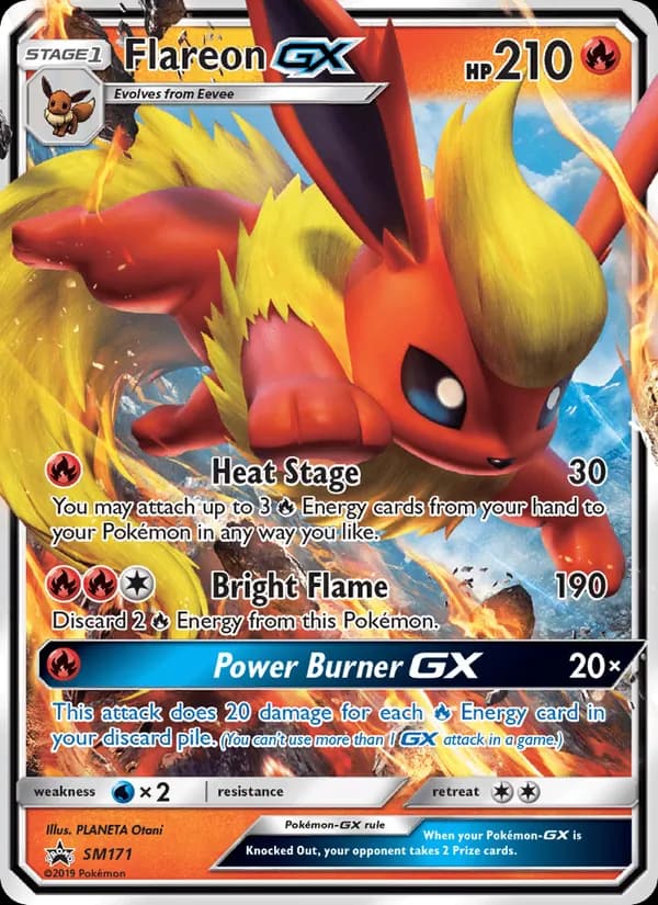 Flareon GX – SM Black Star Promos SM171
